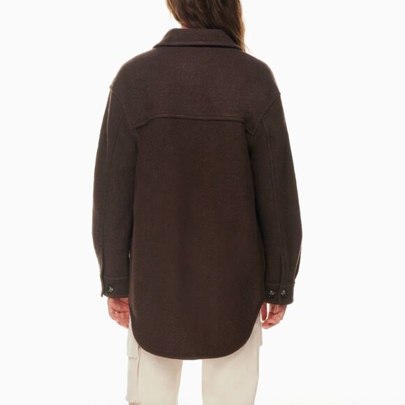 Aritzia Wilfred Free The Ganna™ Shirt Jacket XS in Brown - Picture 5 of 7